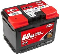 Start Batterie de voiture 60AH 12V 540A pôle positif gauche cassette L2