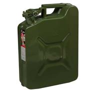 Start Bidon en fer 10 litres entretien et urgence voiture, grise
