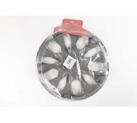 START Borchie Pour Couvre-Volant Auto Gris 1 Pcs Monte Carlo 15'' En ABS