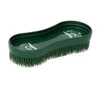 START Brosse Cheval Flexible Et Légère Pour Enlever Poils Morts, Saleté + Massage Doux - Pelage Brillant Et Confort Total - MagicBrush (vert foncé)