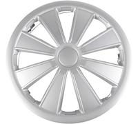 Start - Enjoliveur de Roue Imola, Installation Facile, Universel, ABS Plastique, Gris, 15 Pouces