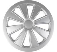 START Ensemble Borchie Cache-roues Auto Imola 14'' Gris ABS Original 4 Pièces