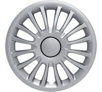 Start Ensemble de 4 Couvre-Roues de Voiture Gris en ABS Monza de 15 Pouces