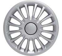 Start Ensemble de 4 Couvre-Roues de Voiture Gris en ABS Monza de 15 Pouces