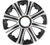 Start Ensemble de Casquettes de Voiture Modena en boîte de 14 Pouces, Noir/Gris