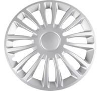 Start Ensemble de Couvre-Roues de Voiture Gris ABS 16 Pouces Monza, 4 pièces