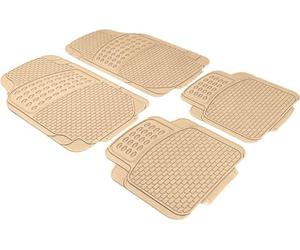START Ensemble DE Tapis PVC Anzio 4 PIÈCES Beige 3,5 KG