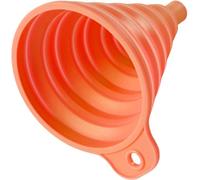 Start Entonnoir Pliable Flexible En Silicone Peu Encombrant D'un Diamètre De 10 Cm, Idéal Pour Verser Des Liquides Et Faire Le Plein D'huile Moteur, Facile à Utiliser Et à Nettoyer