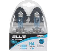 START H4 Blue Power Paire De Lampes Xénon Pour Feux Auto 12V 60/55W P43t