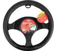 Start Housse de Volant de Voiture de Luxe, diamètre 37-39 cm, Noire, Confort, sécurité