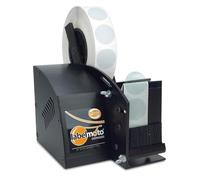 START International LD3500-EU Distributeur D'Étiquettes Transparentes Électrique à Haute Vitesse, Largeur Maximale de 57 mm, Longueur Maximale de 102 mm, Noir