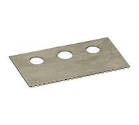 START International ZCM0800P140 Lame Droite de Remplacement pour Distributeur Électrique de Ruban ZCM0800 et ZCM0800-WT-EU, Argent (Paquet de 5)