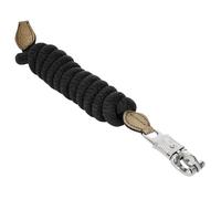 Start Longe pour cheval 2 m - Sécurité et confort - Crochet de panique pour les urgences - Matériau tressé souple et robuste et élégant - Multicolore - Crochet de panique