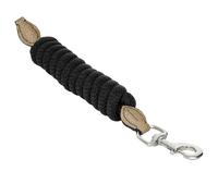 Start Longe pour cheval 2 m - Sécurité et confort - Crochet de panique pour les urgences - Matériau tressé souple et robuste et élégant - Multicolore - Mousqueton