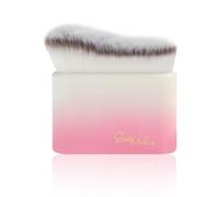 Start Makers Pinceau Kabuki Autobronzant Grand pour Visage et Corps - Pinceau Maquillage Professionnel pour Crème Autobronzante, Fond de Teint, Solaire - Application Sans Traces (Rose Dégradé)