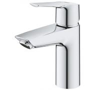 Grohe Vitalio Start S-Size mitigeur lavabo 23551002 avec raccord de vidange, position médiane à froid, chromé