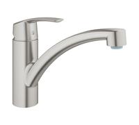 Grohe Start Mitigeur monocommande évier, zone de rotation 140°, supersteel (G-32441DC1)