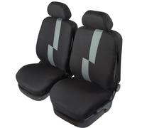 START Paire De Housses De Sièges Avant Flash Auto Universelle Airbag Polyester