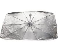 Start Pare-Soleil Umbrella pour Voitures, Facile à Utiliser, Tissu Isolant argenté, Dimensions 119 x 60 cm
