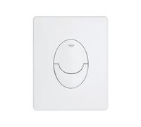 Start Plaque de commande double touche, Blanc alpin (38964SH0)