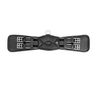 Start Profil Harnais d'équitation en cuir souple, élastique et polyvalent, avec bandes élastiques double face (noir, 60)
