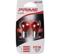 Start PY21W Paire d'ampoules en verre orange pour feux de voiture Bau15s 12V 21W