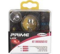 START R2 Kit D'Urgence Asymétrique Pour Éclairage Auto 12V 5 Lampes + 2 Fusibles