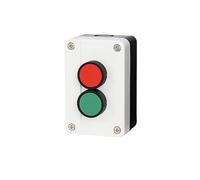 Start-Stop Two Position 10A Reset Momentary Red Green Push Button Switch Box Industrial Control Power NO NC NWPNLXEA(1 UK)