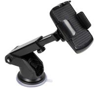 Start Support de téléphone Crane avec Ventouse pour vitre et Tableau de Bord - réglable, Extensible avec Rotation à 360° - 17 cm x 23 cm