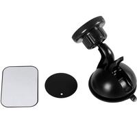 START Support de téléphone pour Voiture Planet, Universel et magnétique avec aimants, réglable à 360 degrés, Noir