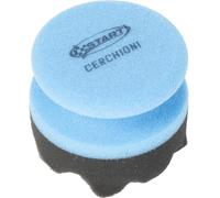 Start Tampon de Nettoyage pour Roues - 1 pièce - Ergonomique, résistant aux Rayures, Polyvalent - diamètre 8,5 cm