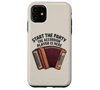 Start The Party Accordéon Player Instrument de Musique Coque pour iPhone 11