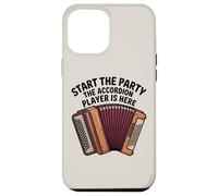Start The Party Accordéon Player Instrument de Musique Coque pour iPhone 12 Pro Max