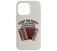Start The Party Accordéon Player Instrument de Musique Coque pour iPhone 14 Pro Max