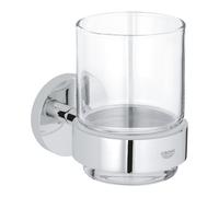 Start verre en cristal avec support mural et fixations cachées, chrome (G41194000)