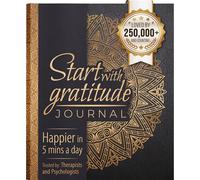 Start With Gratitude: Daily Gratitude Journal | Positivity Diary for a Happier You in Just 5 Minutes a Day
