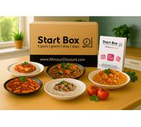 StartBox Plats cuisinés Minceur 5 jours régime hypocalorique - 10 plats + programme complet à prix choc