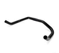 Startbuymore Bullhorn Guidon en alliage d'aluminium de forme ergonomique léger 266 g Compatible avec potence de 25,4 mm 31,8 mm pour vélos de route et VTT Fixie Noir 37 cm (31,8 x 400 mm)