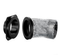 Startbuymore Connecteur d'échappement magnétique pour sèche-linge, raccord de tuyau d'aération scellé rotatif à 180°, fabriqué en acier inoxydable 304, 13 x 14 x 8 cm (B)