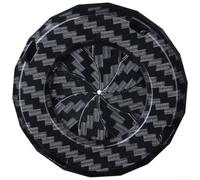 Startbuymore Couvercle de bouton de démarrage et d'arrêt du moteur en fibre de carbone avec interrupteur rotatif et anneau de protection pour voiture, améliore l'esthétique du tableau de bord et offre