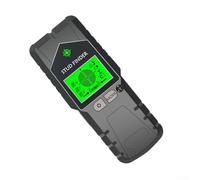 Startbuymore Détecteur mural 6 en 1 pour détection multi-matériaux incluant goujons avec localisateur de broches magnétique et affichage clair pour une localisation précise (noir)