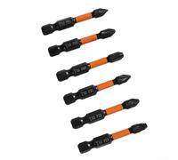 Startbuymore Embout de tournevis dynamométrique résistant aux chocs Foret magnétique cruciforme Pz1 50 mm, ensemble d'embouts Torx