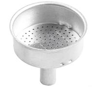 Startbuymore Entonnoir de rechange pour cafetière à moka, filtre en aluminium, volume assurant un débit optimal du café dans la cuisinière pour cafetières à expresso (12 tasses)