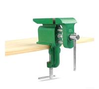 Startbuymore Étau de table multifonction en métal pour menuiserie, outil de fixation de bureau avec double rail pour une prise ferme et une large ouverture