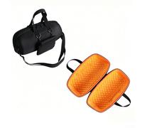 Startbuymore Étui de protection léger en EVA pour haut-parleur JBL Xtreme 5 avec dimensions intérieures optimisées pour un ajustement exact (noir et orange)
