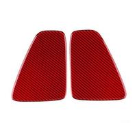 Startbuymore Garniture sur mesure pour feu arrière pour Fiat 500 pour Abarth 595 695 2017-2023 Compatibilité du modèle (carbone rouge)