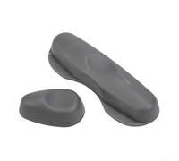 Startbuymore Housse de rechange pour interrupteur de réglage du siège conducteur compatible avec Mitsubishi pour Pajero V33 V73 V93 V97 modèles OEM MR654269 (gris)