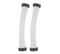Startbuymore Intex 11535 Lot de 2 tuyaux de rechange en polyéthylène flexible de 3,8 cm de diamètre avec écrous compatibles avec 26371CA 26371CA 26371EH 28647EG