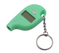 Startbuymore Jauge de pression des pneus numérique à écran LCD avec porte-clés pour contrôle de gonflage des pneus de voiture, moto, vélo (vert)