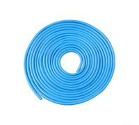 Startbuymore Joint en caoutchouc pour cadre de portière de voiture - 4,9 m - En forme de U - Pour protection des bords sur plusieurs modèles de véhicules - Bleu